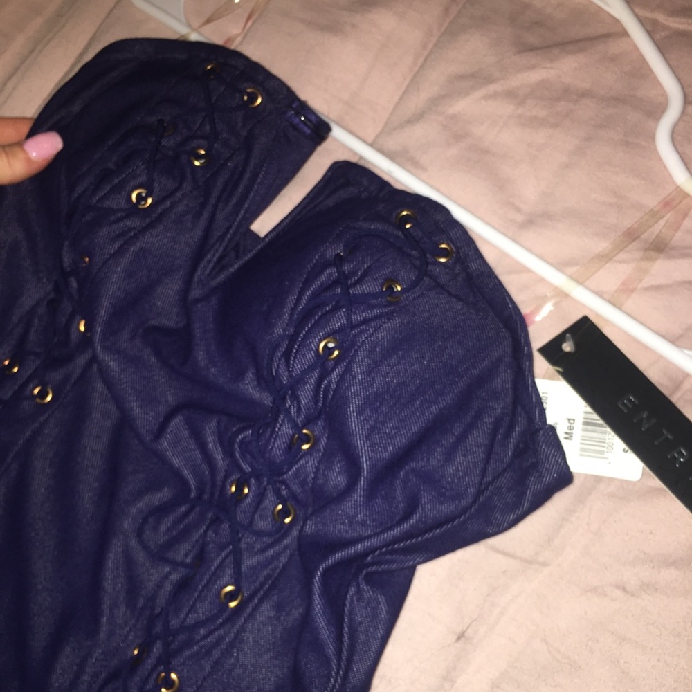 Denim dress